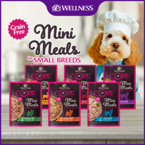 [Dog] Wellness Core Small Breed Mini Meals 3oz